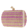 Juno Woven Pineapple Clutch