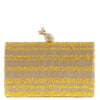 Juno Woven Pineapple Clutch